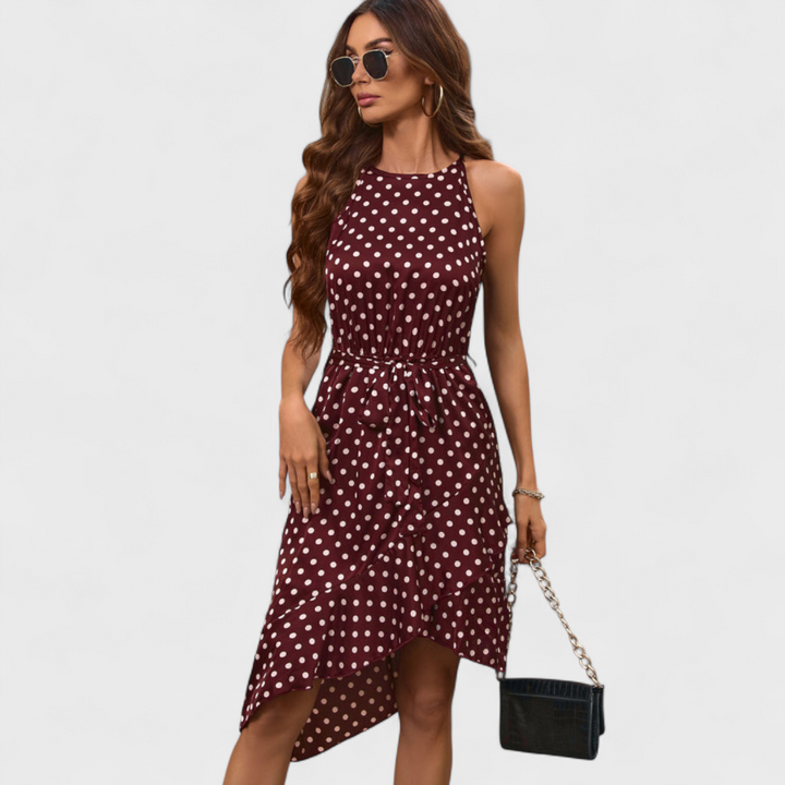 Ярослава | Пъстро мини-платье