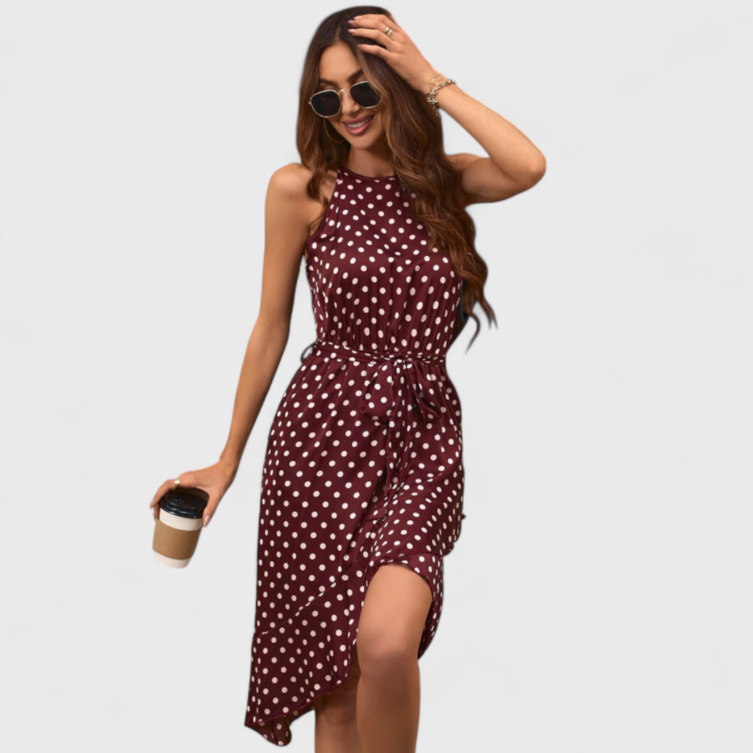 Ярослава | Пъстро мини-платье