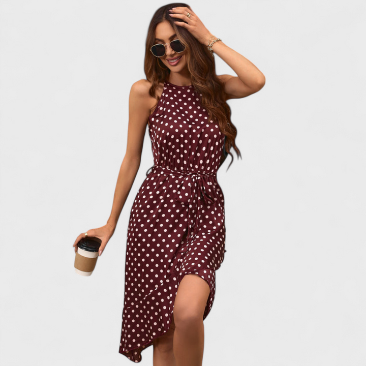 Ярослава | Пъстро мини-платье