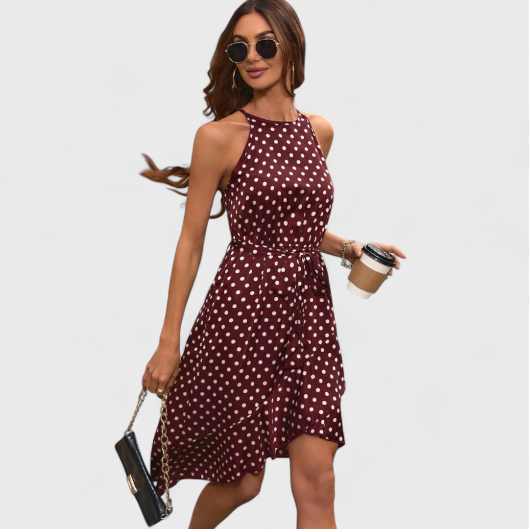 Ярослава | Пъстро мини-платье