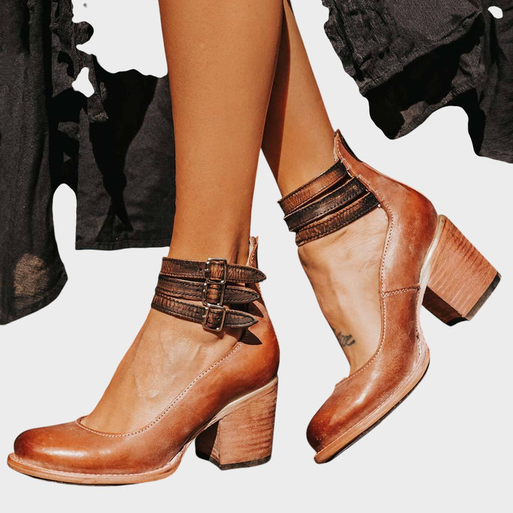 Ясемин | Високи токчета с катарама