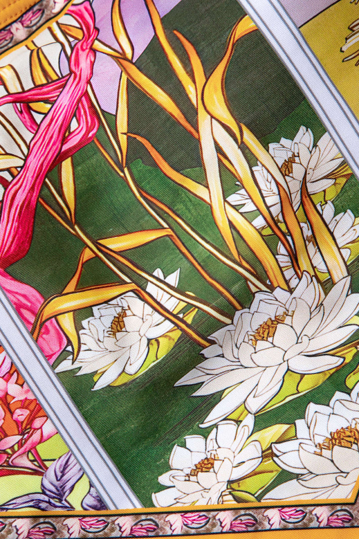 ДЖУЛИЯ | Бикини комплект с цветен принт