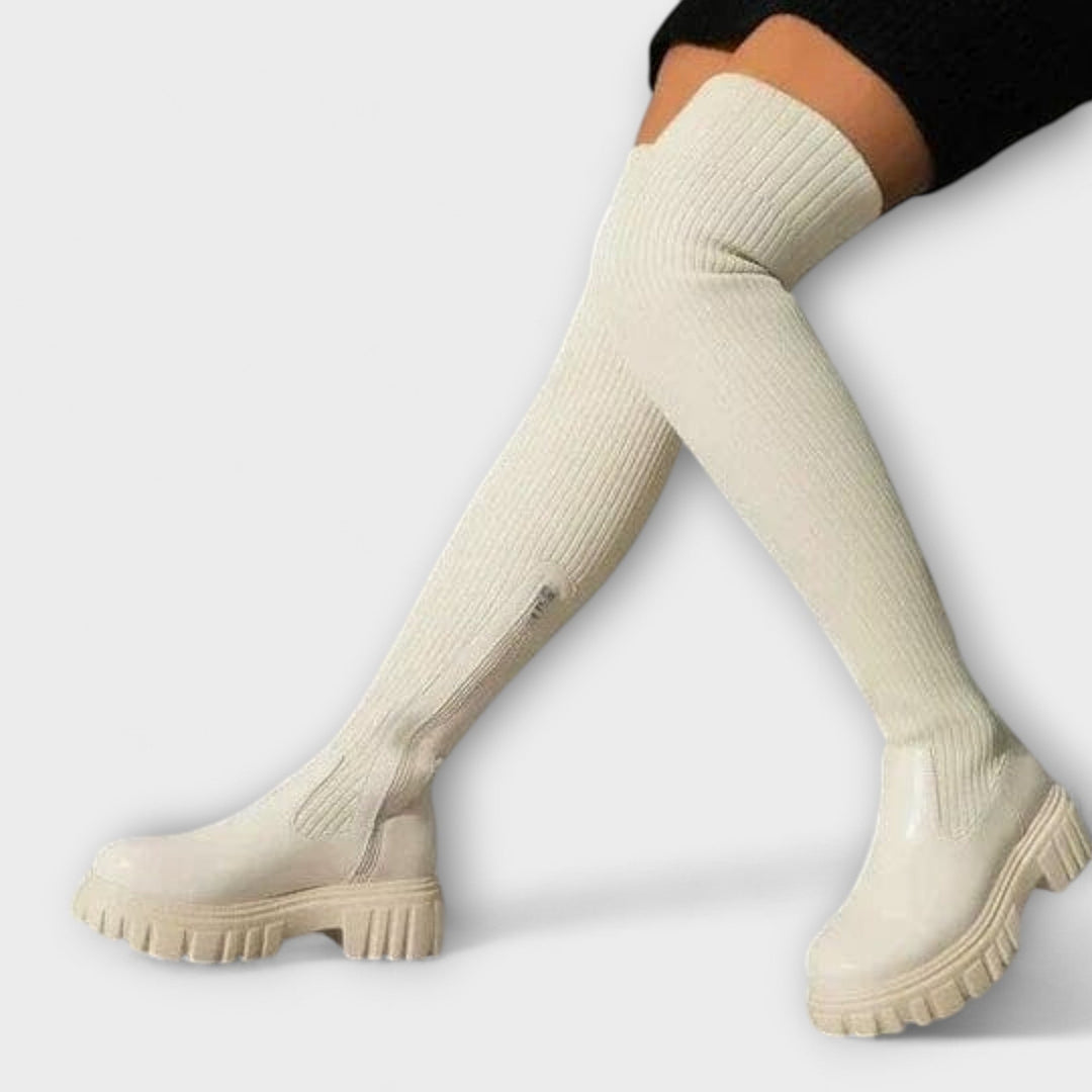 Зимни ботуши Tatjana над коляното Unisex с топлоизолация