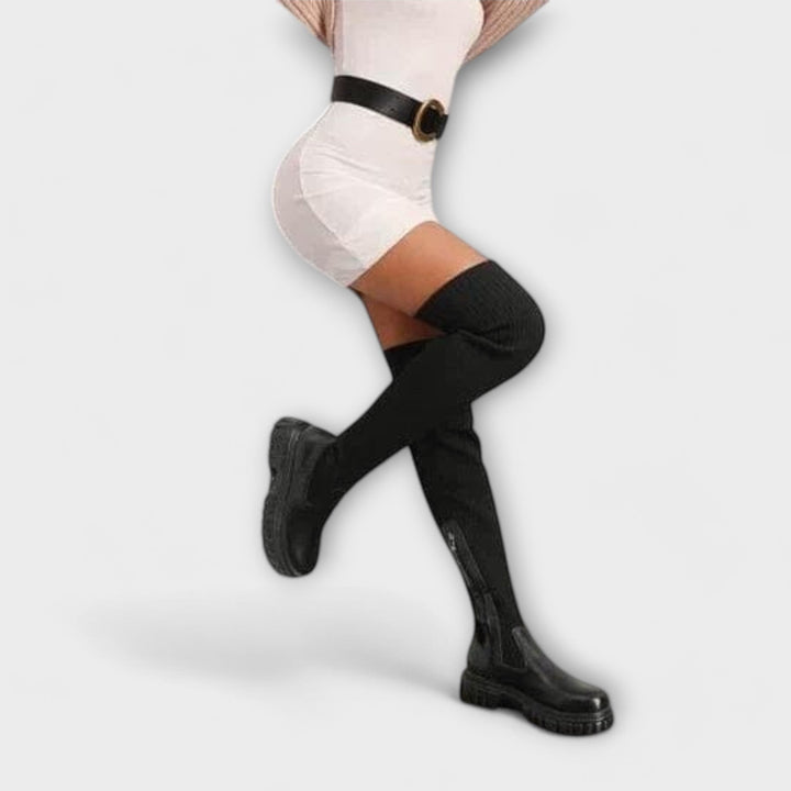 Зимни ботуши Tatjana над коляното Unisex с топлоизолация