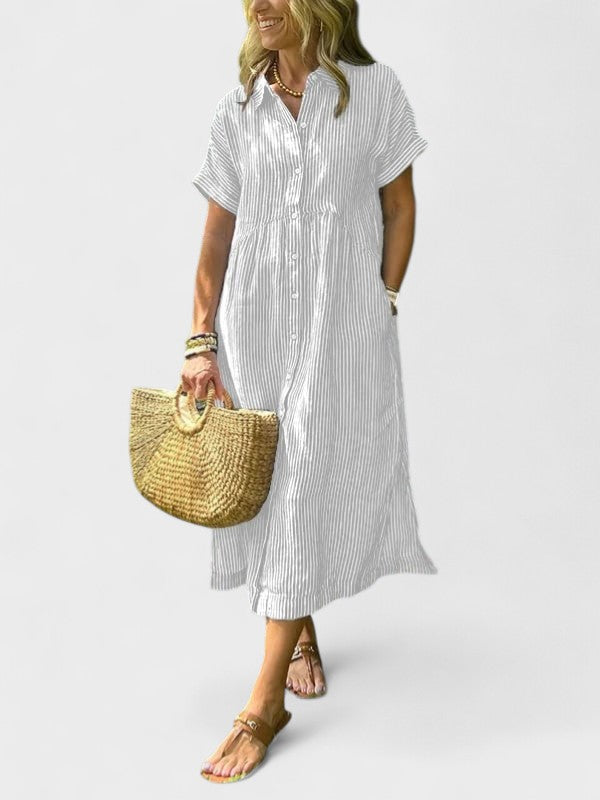 FLORA | Ризести рокли с джобове