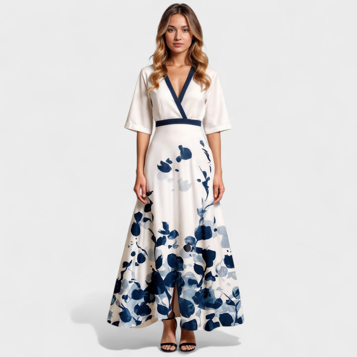 Люси – Дълги рокли с цветен принт