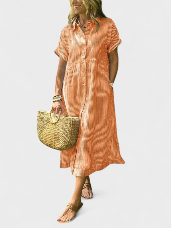 FLORA | Ризести рокли с джобове