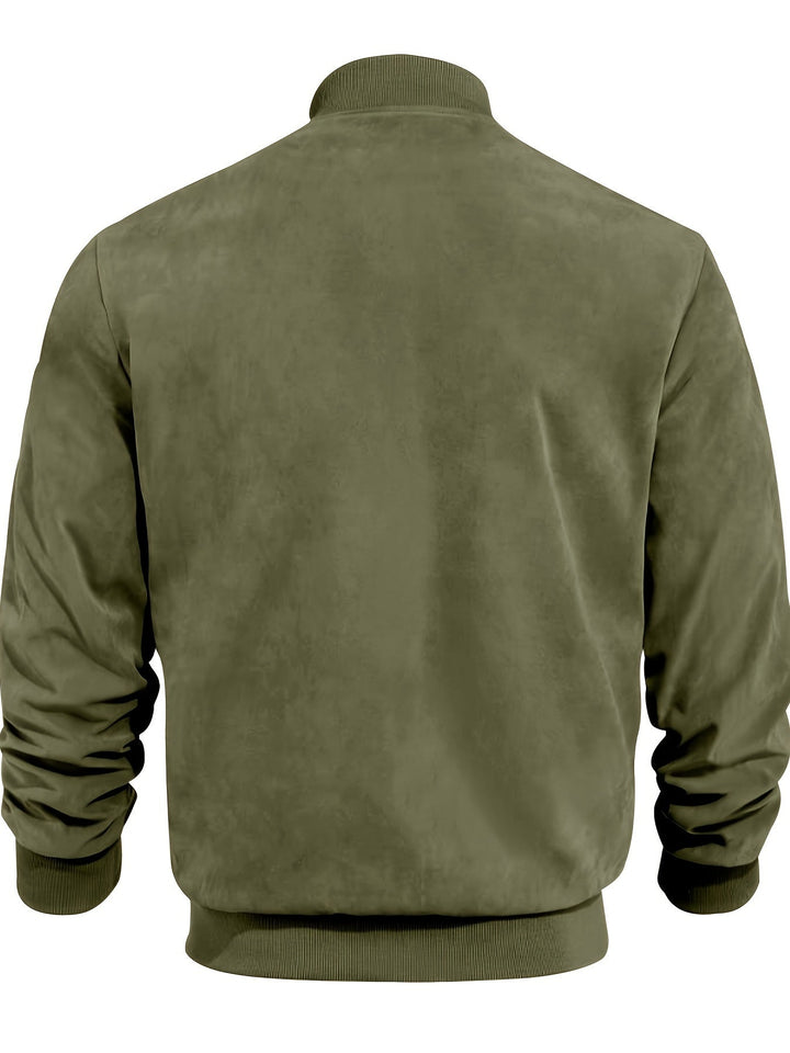 Ларс | Ретро мъжко яке с вид на велур