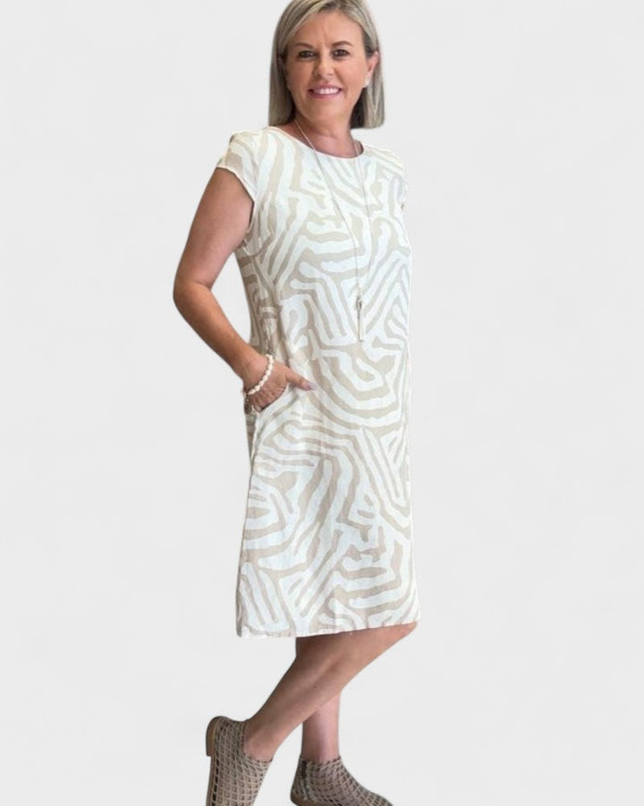 ZORA | Лятна рокля с красив десен