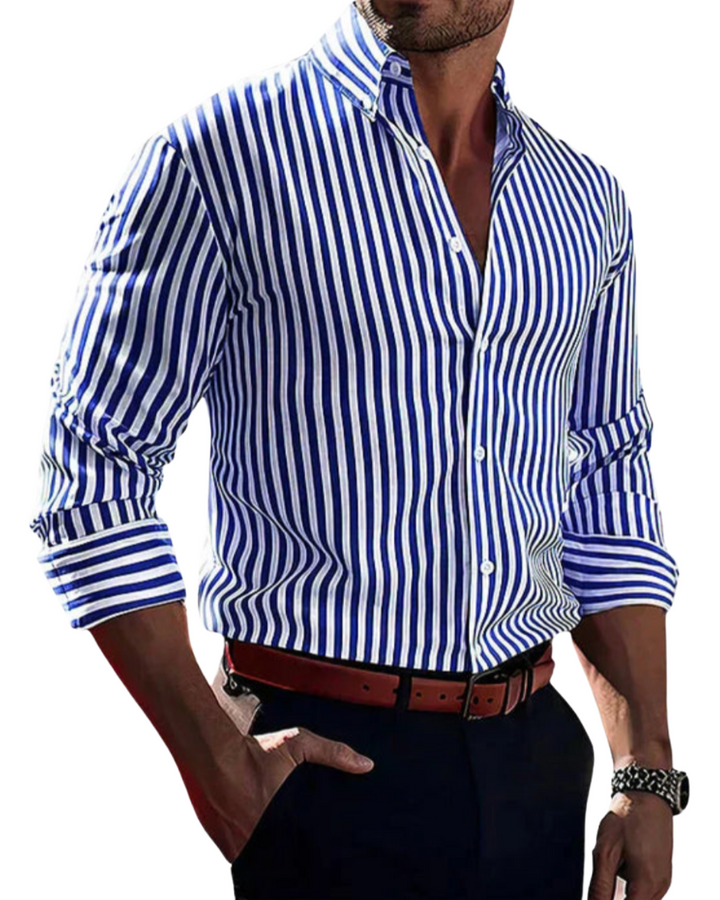 Роан | Риза с изразителни ивици