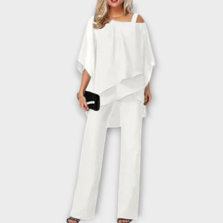 Шифонов вечерен комплект