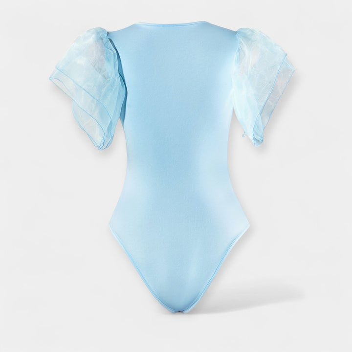 Боди с реглан ръкави