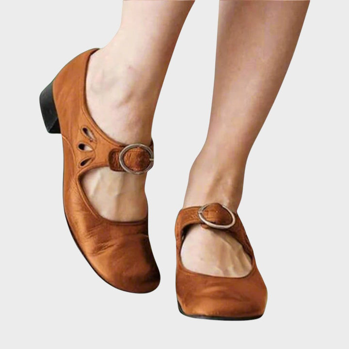 Елина | Ортопедични кожени сандали