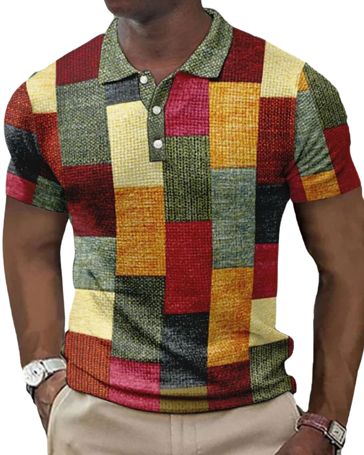 Miles | Европейска риза с принт в уличен стил