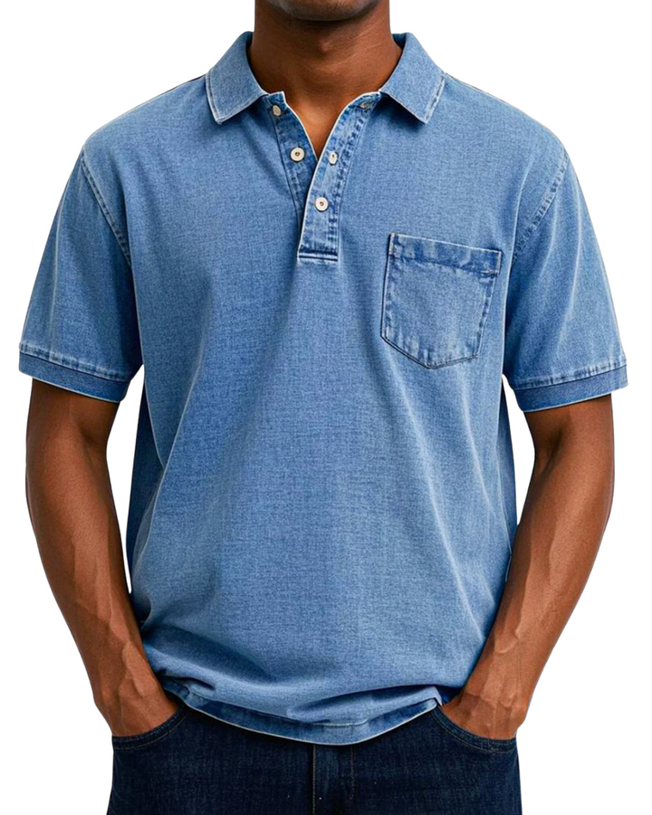 Max | Винтидж Кежуъл Поло Шърт