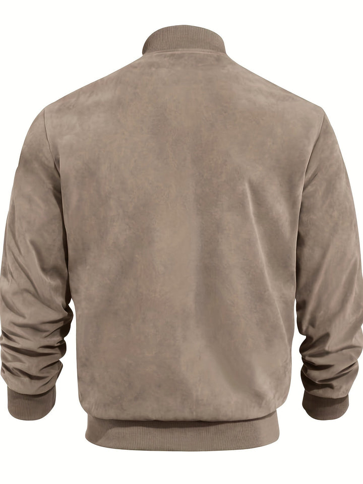 Ларс | Ретро мъжко яке с вид на велур