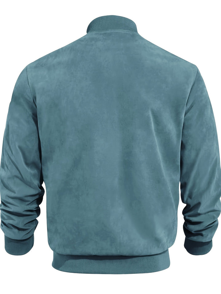 Ларс | Ретро мъжко яке с вид на велур