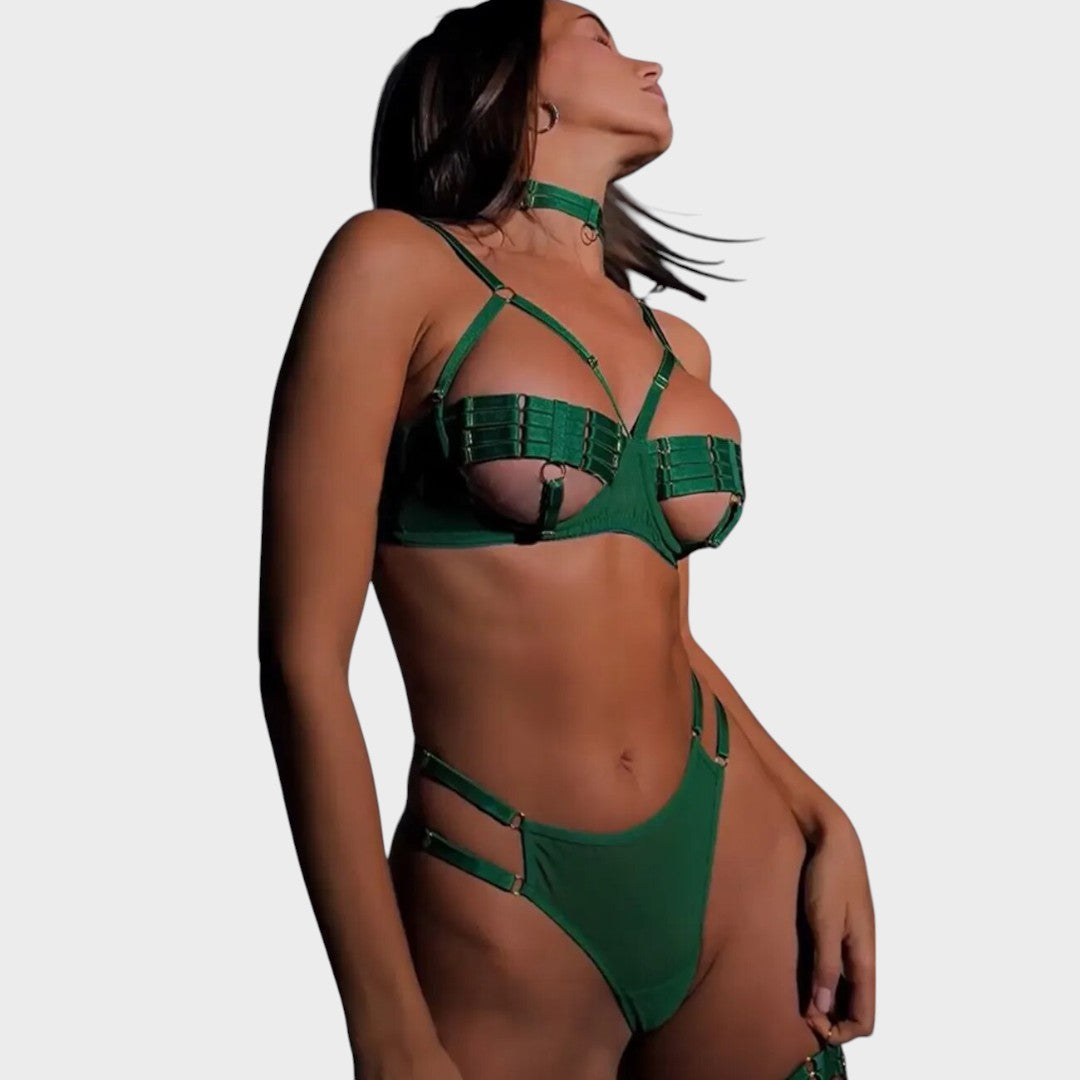 Аманда | 4-частен комплект бельо