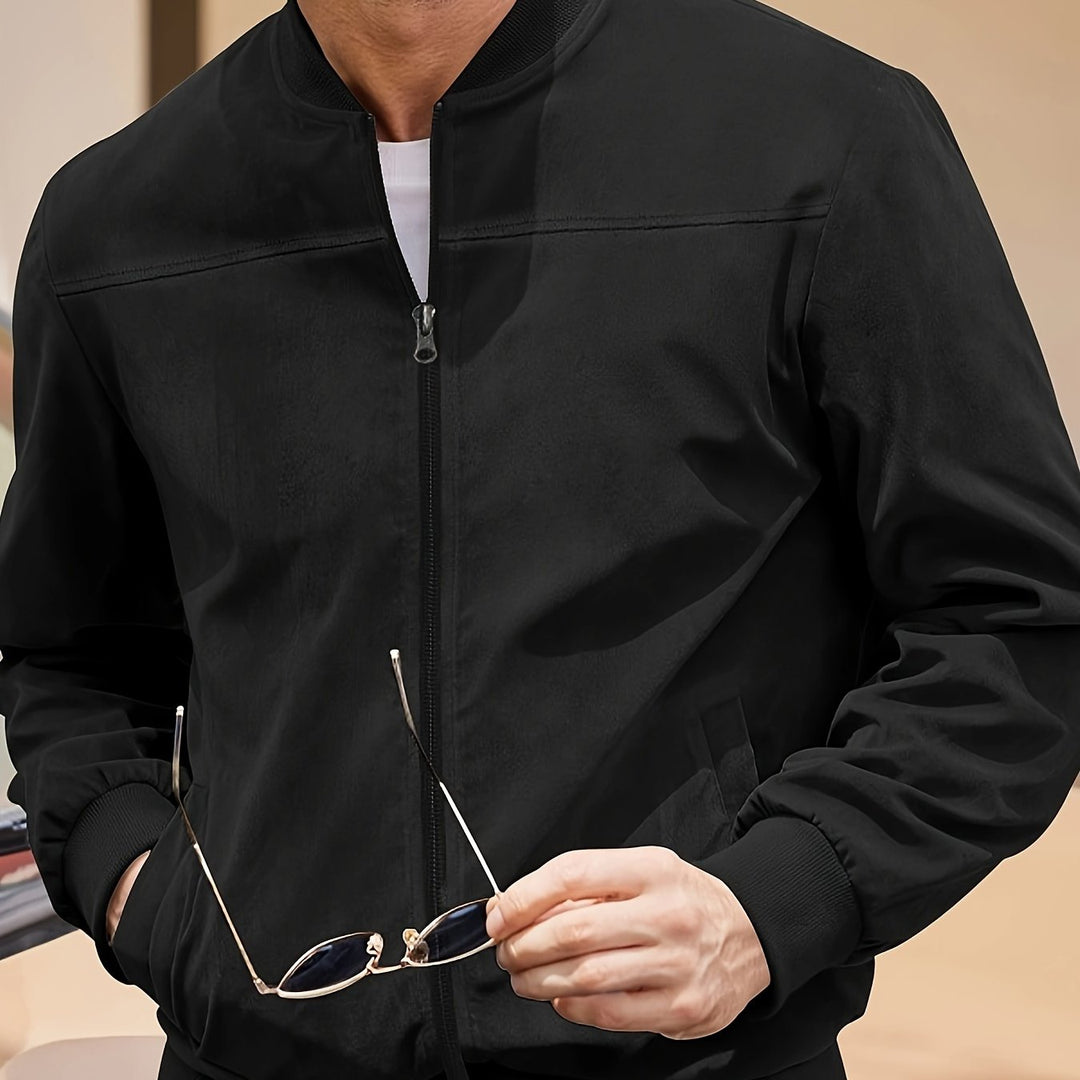 Ларс | Ретро мъжко яке с вид на велур