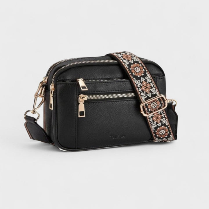 Елеанора | Елегантна кожена чанта през рамо