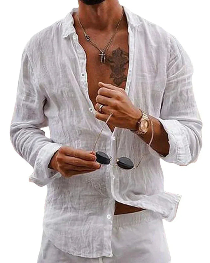 Стеф | Ленена риза