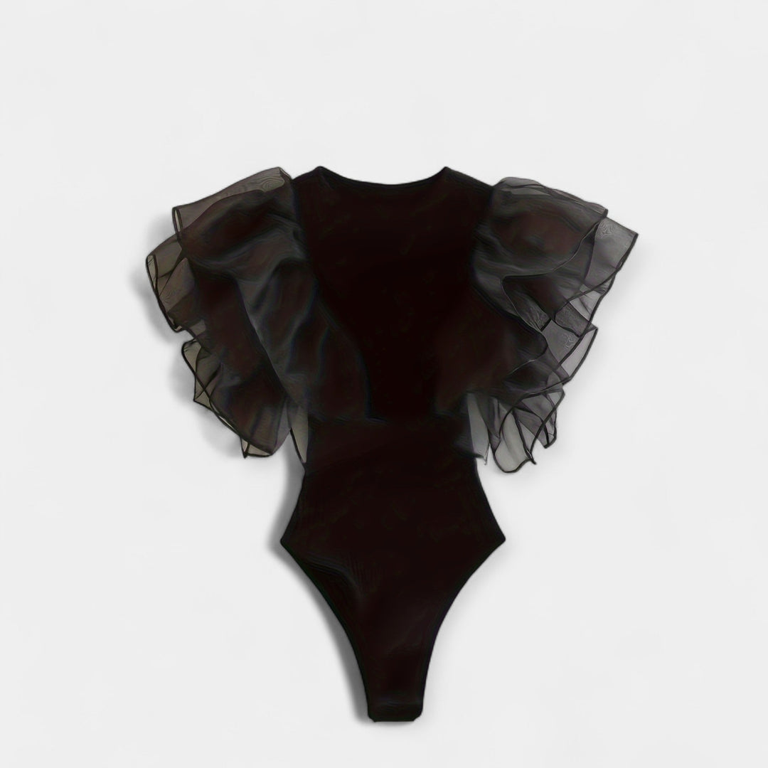 Боди с реглан ръкави