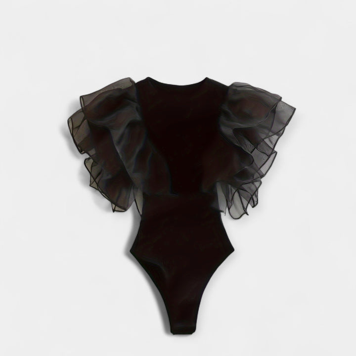 Боди с реглан ръкави