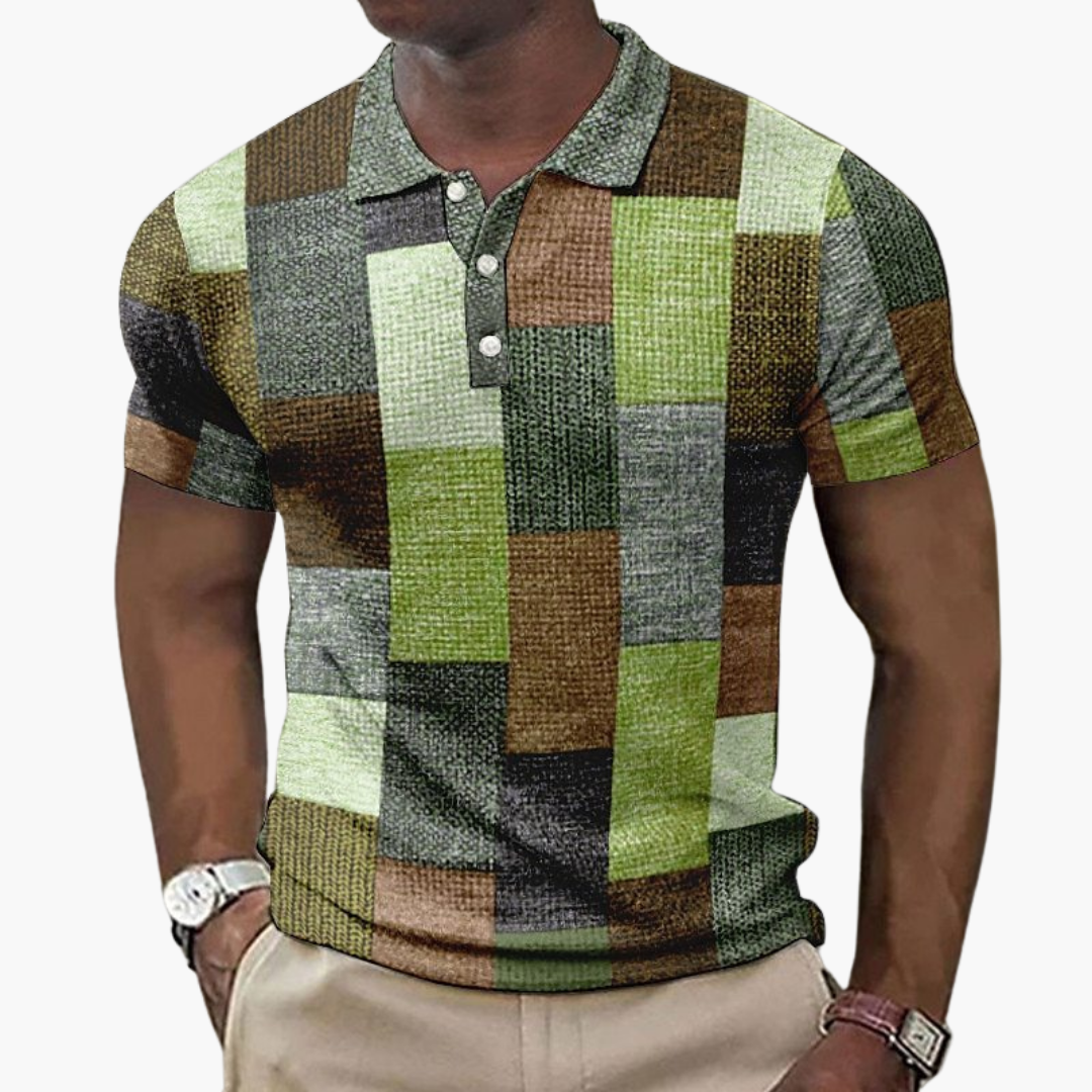 Miles | Европейска риза с принт в уличен стил