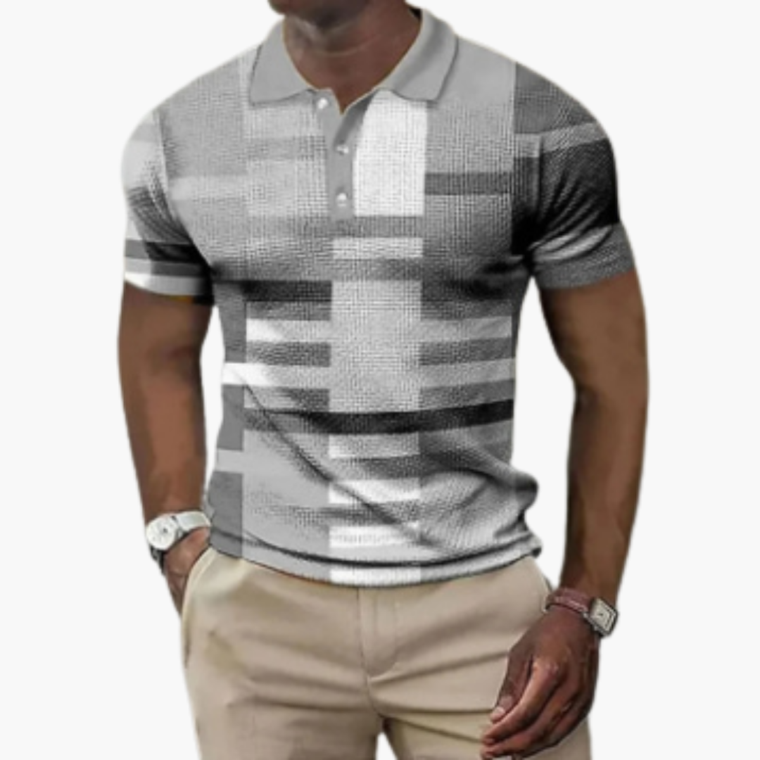 Miles | Европейска риза с принт в уличен стил