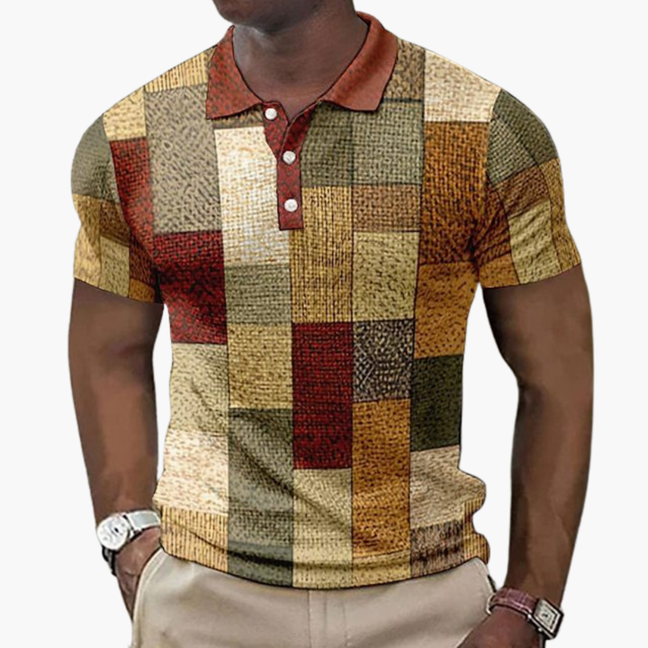 Miles | Европейска риза с принт в уличен стил