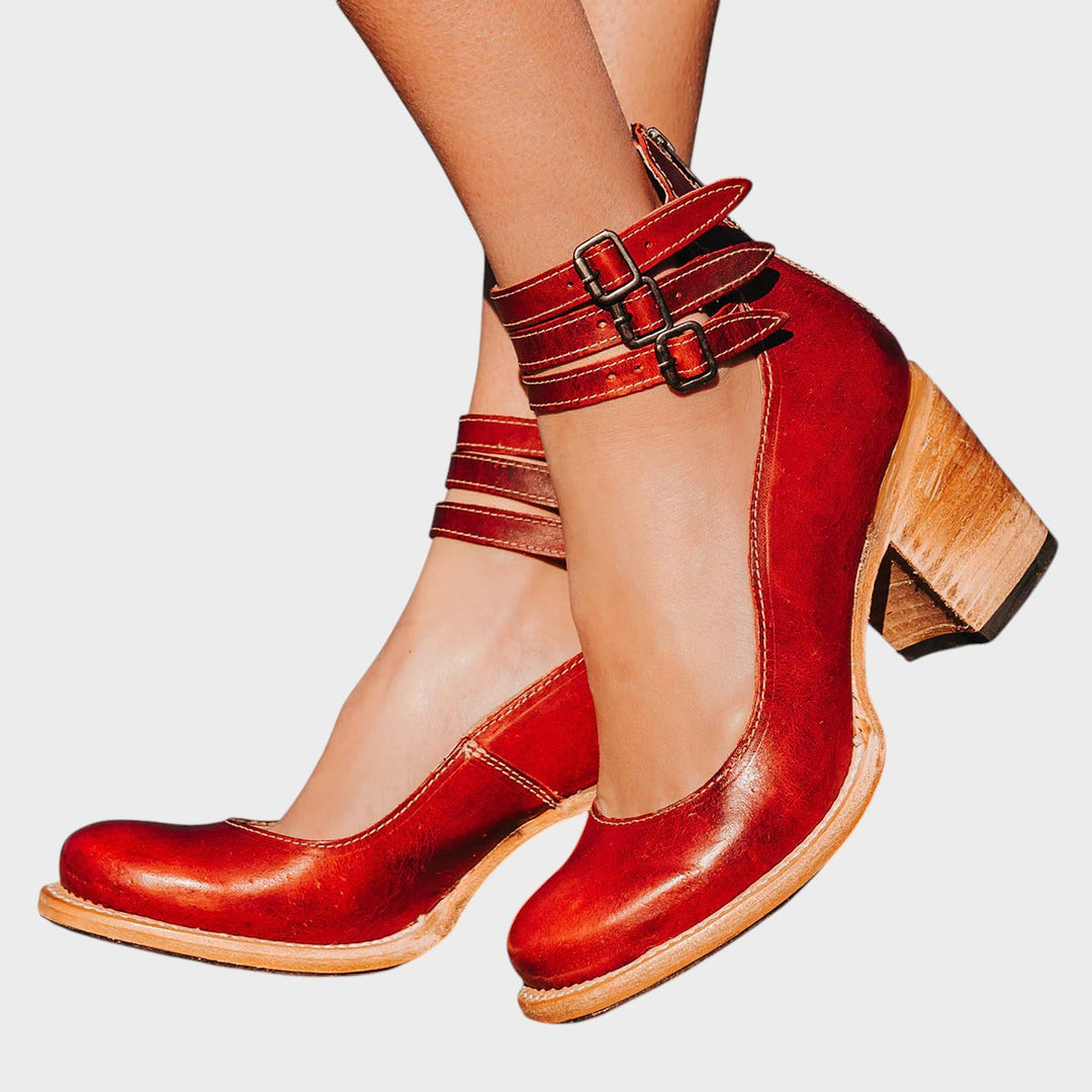 Ясемин | Високи токчета с катарама