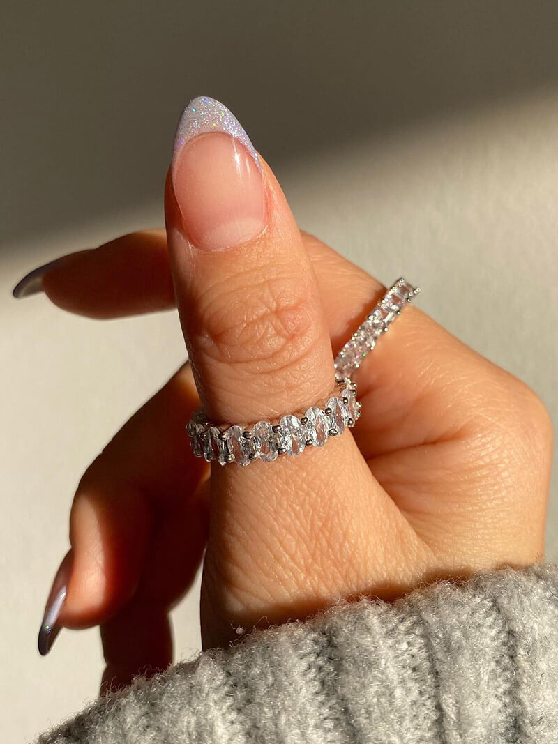 Овален резен пръстен