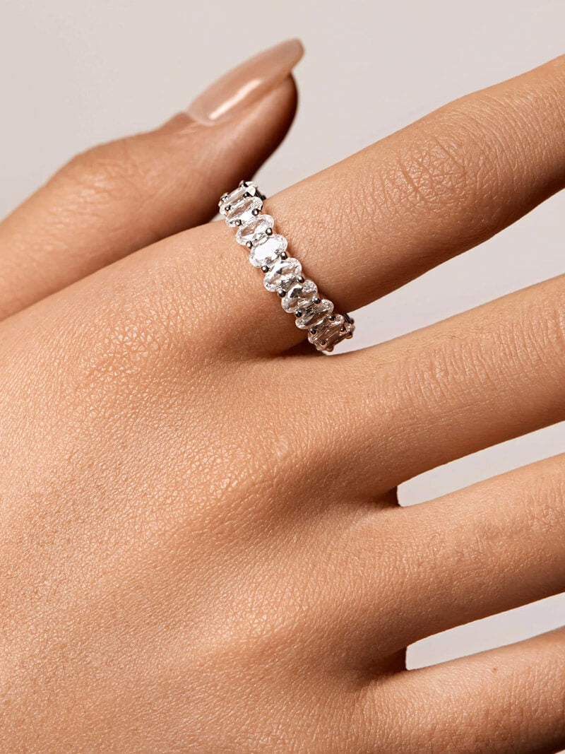 Овален резен пръстен