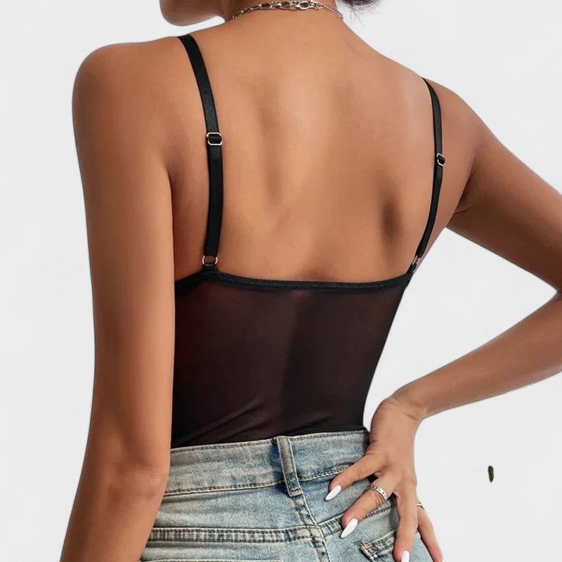 Милослава | Бродиран корсетен боди