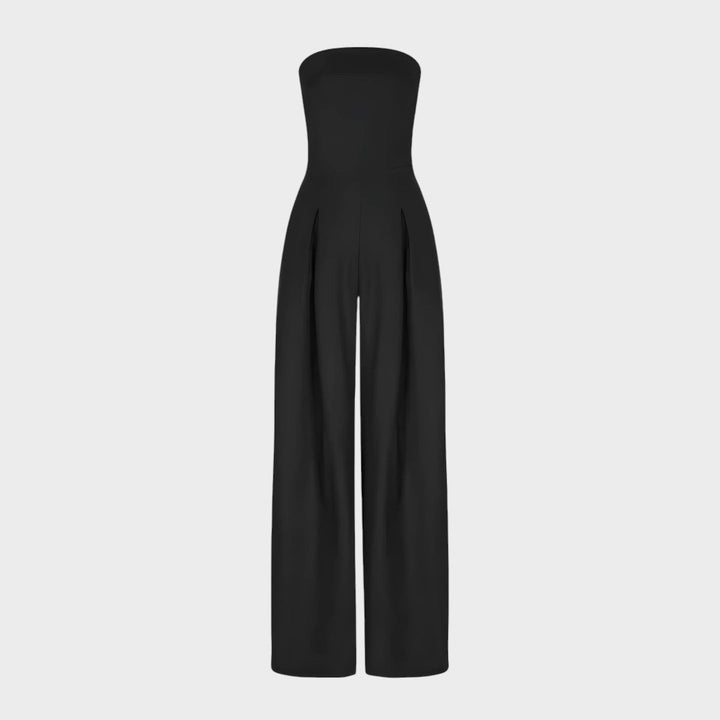 КЛАРА | Стилен жакардов гащеризон