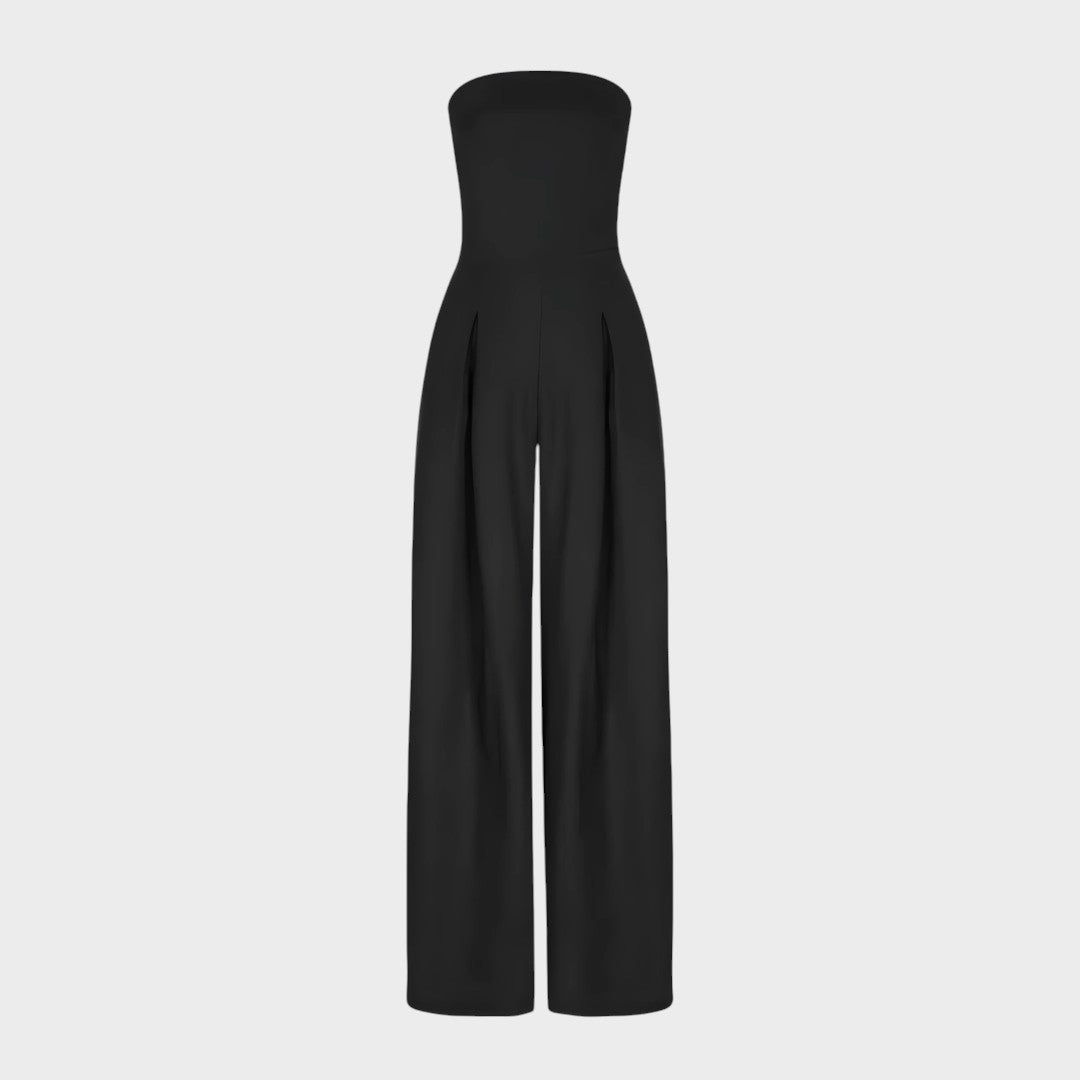 КЛАРА | Стилен жакардов гащеризон