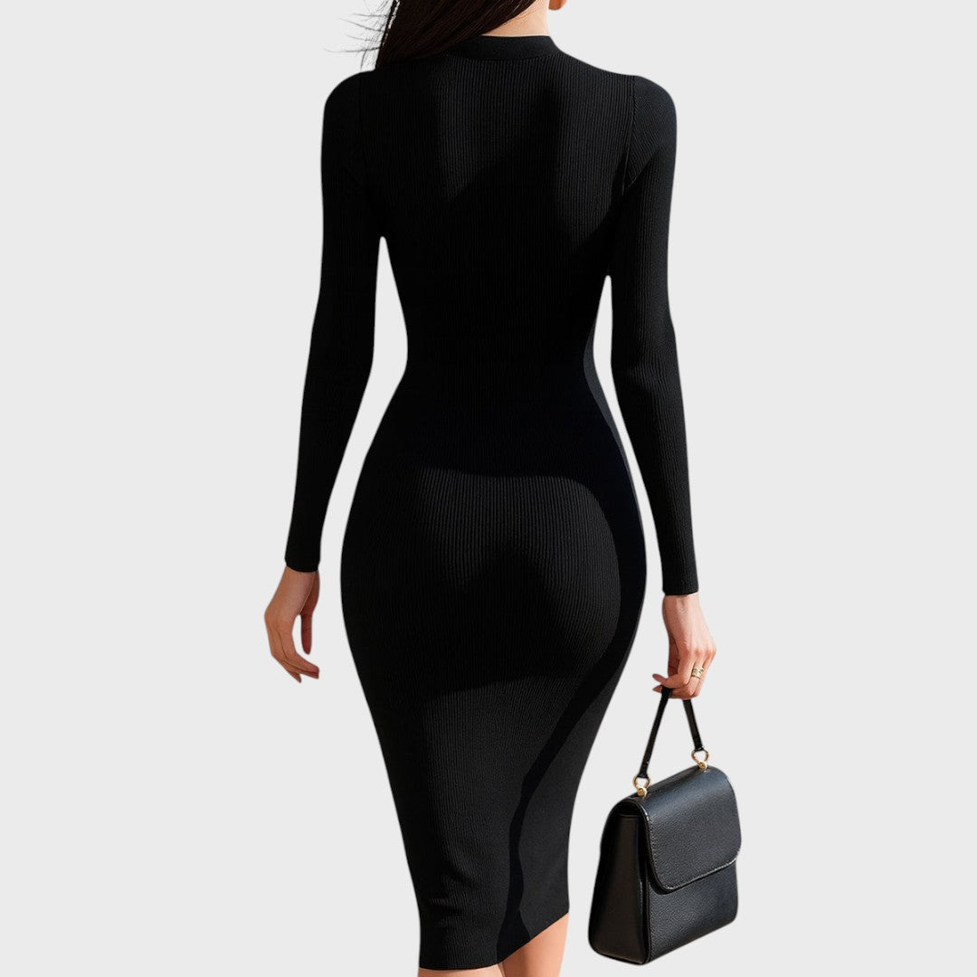 Vendula | Зип Миди Рокля