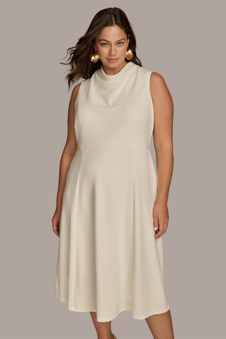 KAYA | Миди рокля с фалшиви ролки