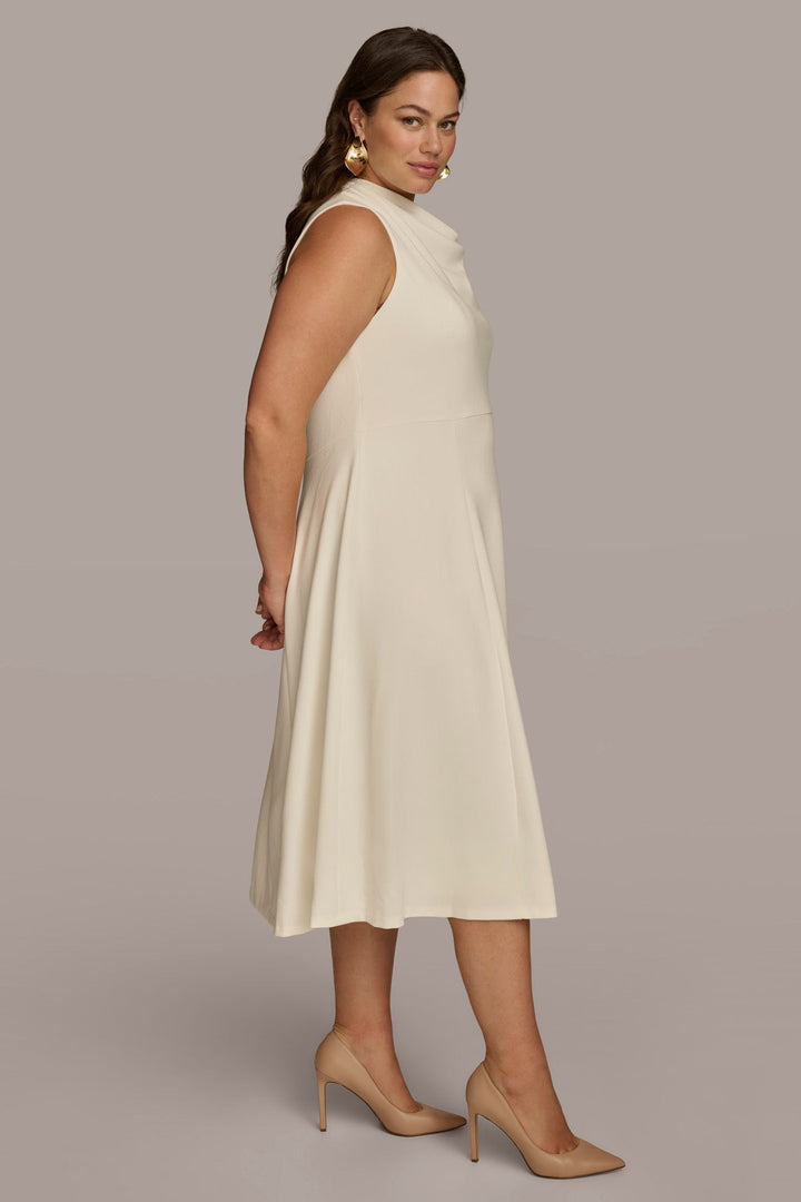 KAYA | Миди рокля с фалшиви ролки