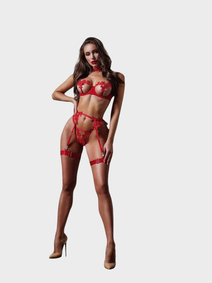 Адина | 3-частен комплект френско бельо