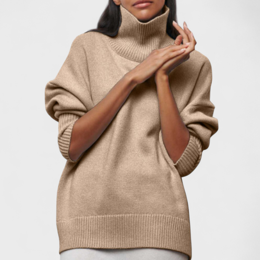 Станислава | Пуловер с висока яка