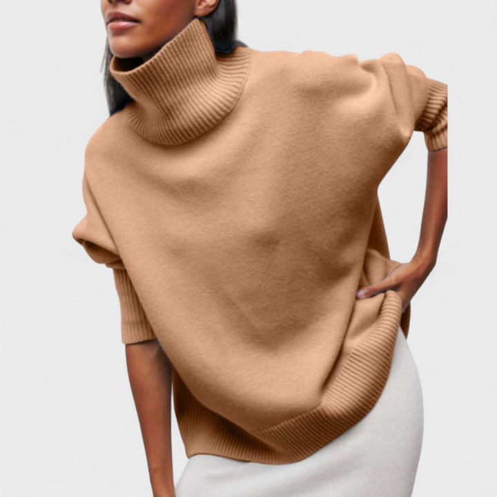 Станислава | Пуловер с висока яка