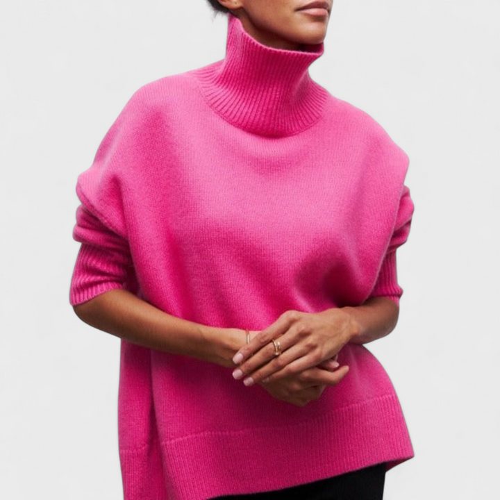 Станислава | Пуловер с висока яка