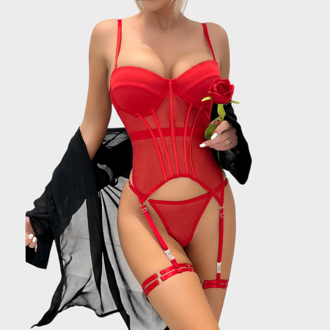 Амбър | Френски комплект бельо