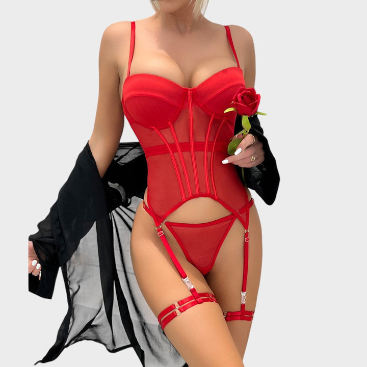 Амбър | Френски комплект бельо