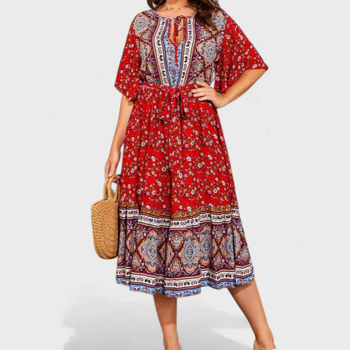 Ирис | Бохо Макси Рокля