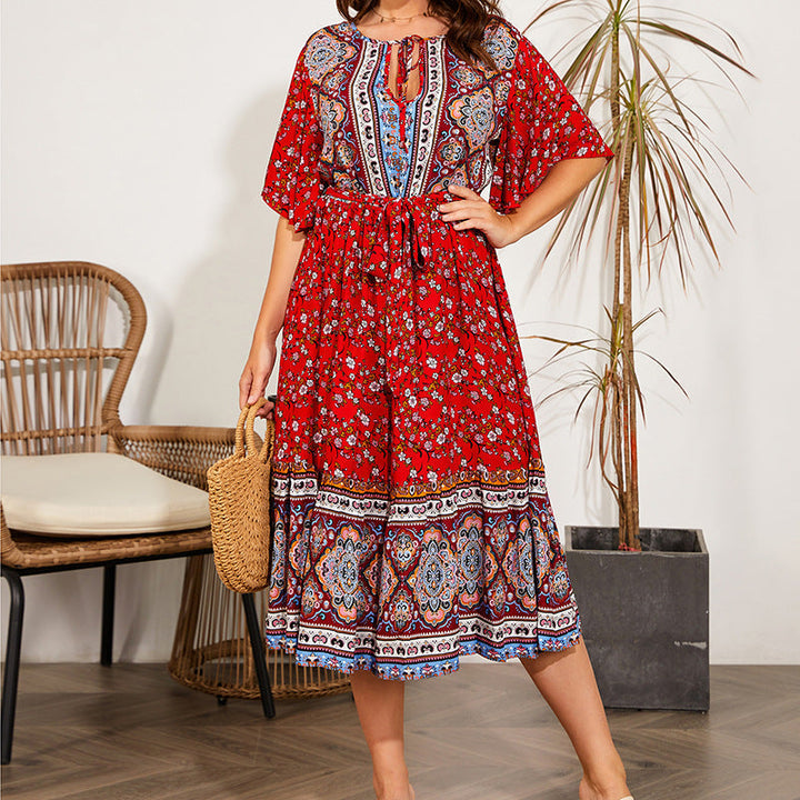 Ирис | Бохо Макси Рокля