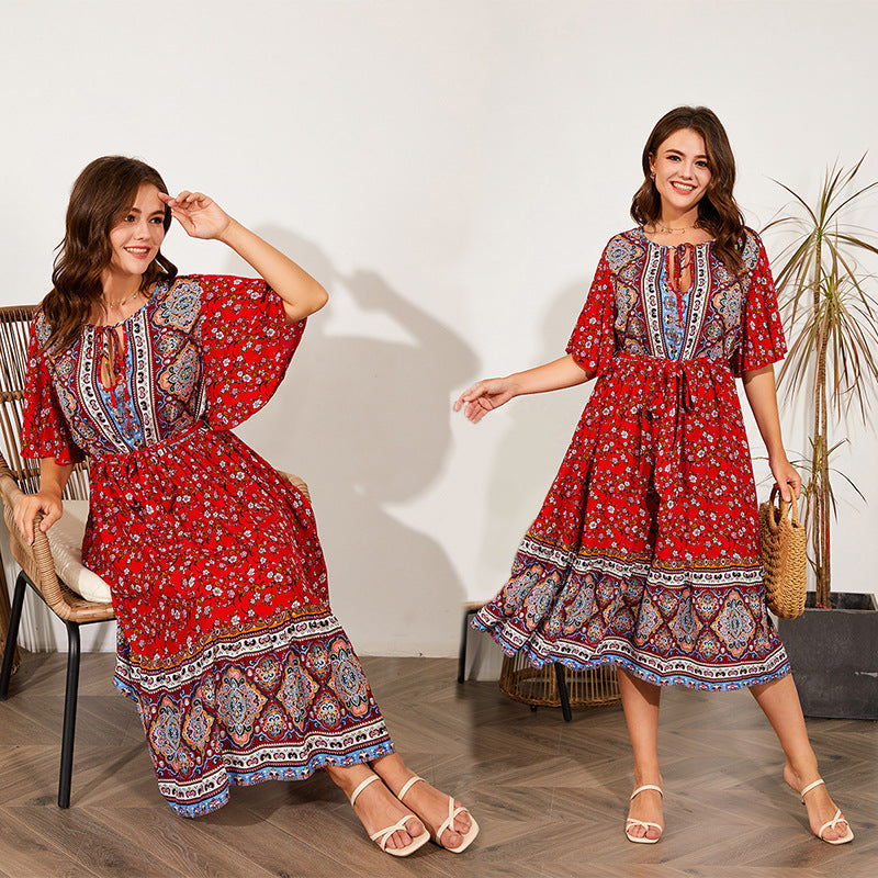 Ирис | Бохо Макси Рокля