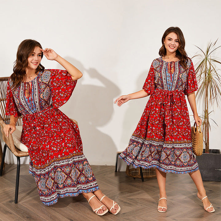 Ирис | Бохо Макси Рокля