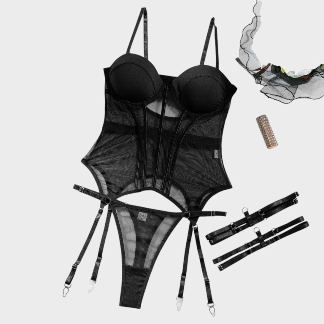 Амбър | Френски комплект бельо